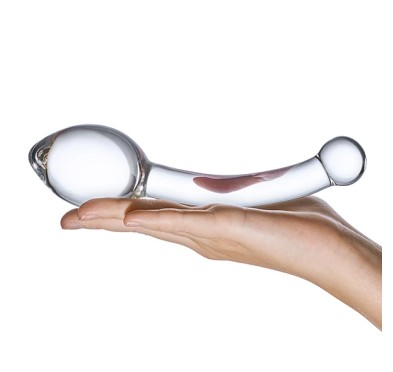 Szklane dildo analne - Glas Pure Indulgence